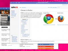 WikiVS zu Chrome und Firefox