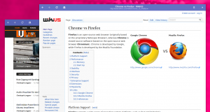 WikiVS zu Chrome und Firefox