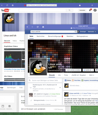 Linux und Ich in den Social Networks