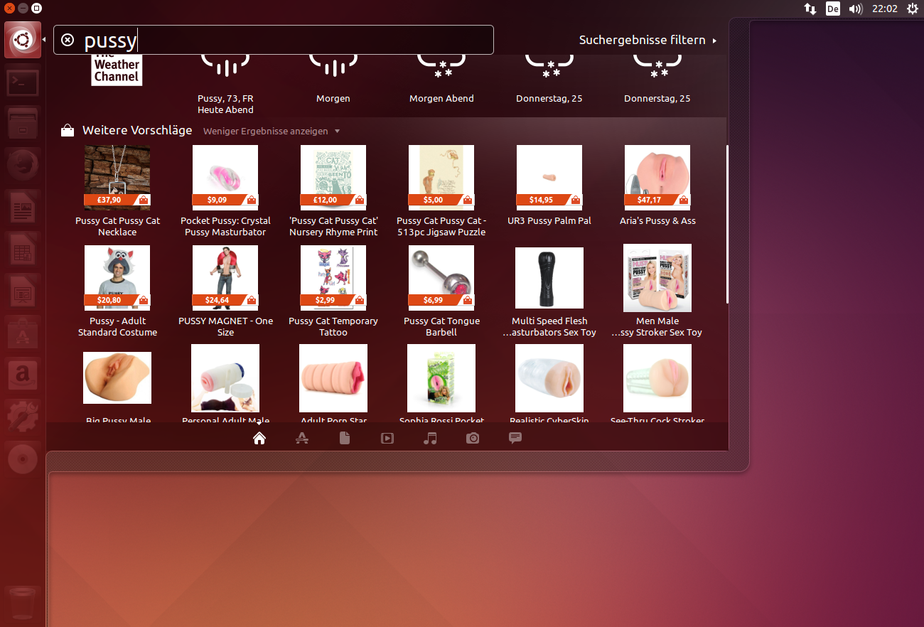 Unity-Shopping-Lens bleibt, wird aber deaktivierbar