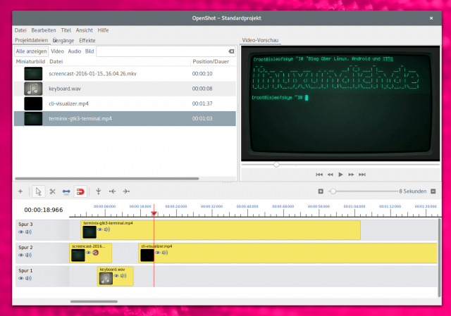 OpenShot Video Editor sucht Finanzierung über Kickstarter