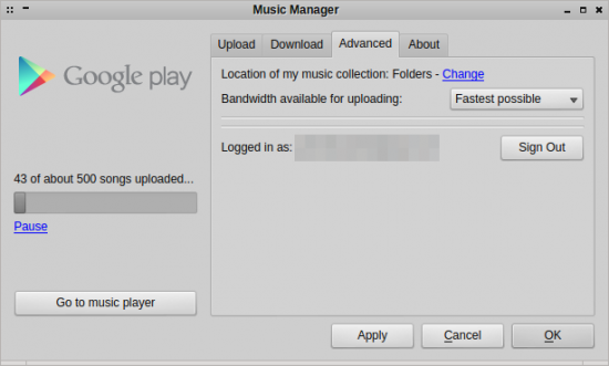 google music manager error identifying file