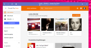 Google Play Music unter Linux