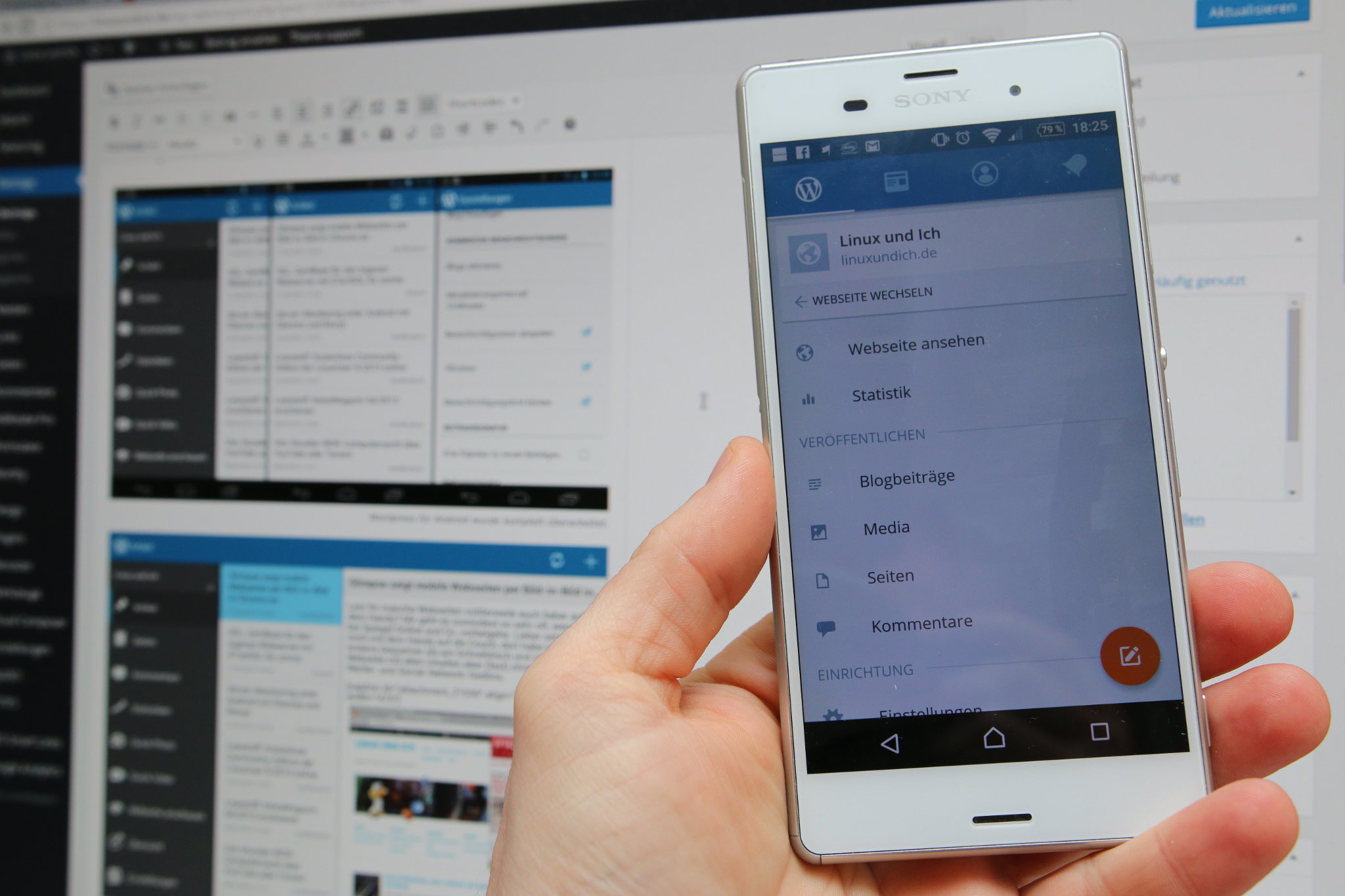 Wordpress für Android