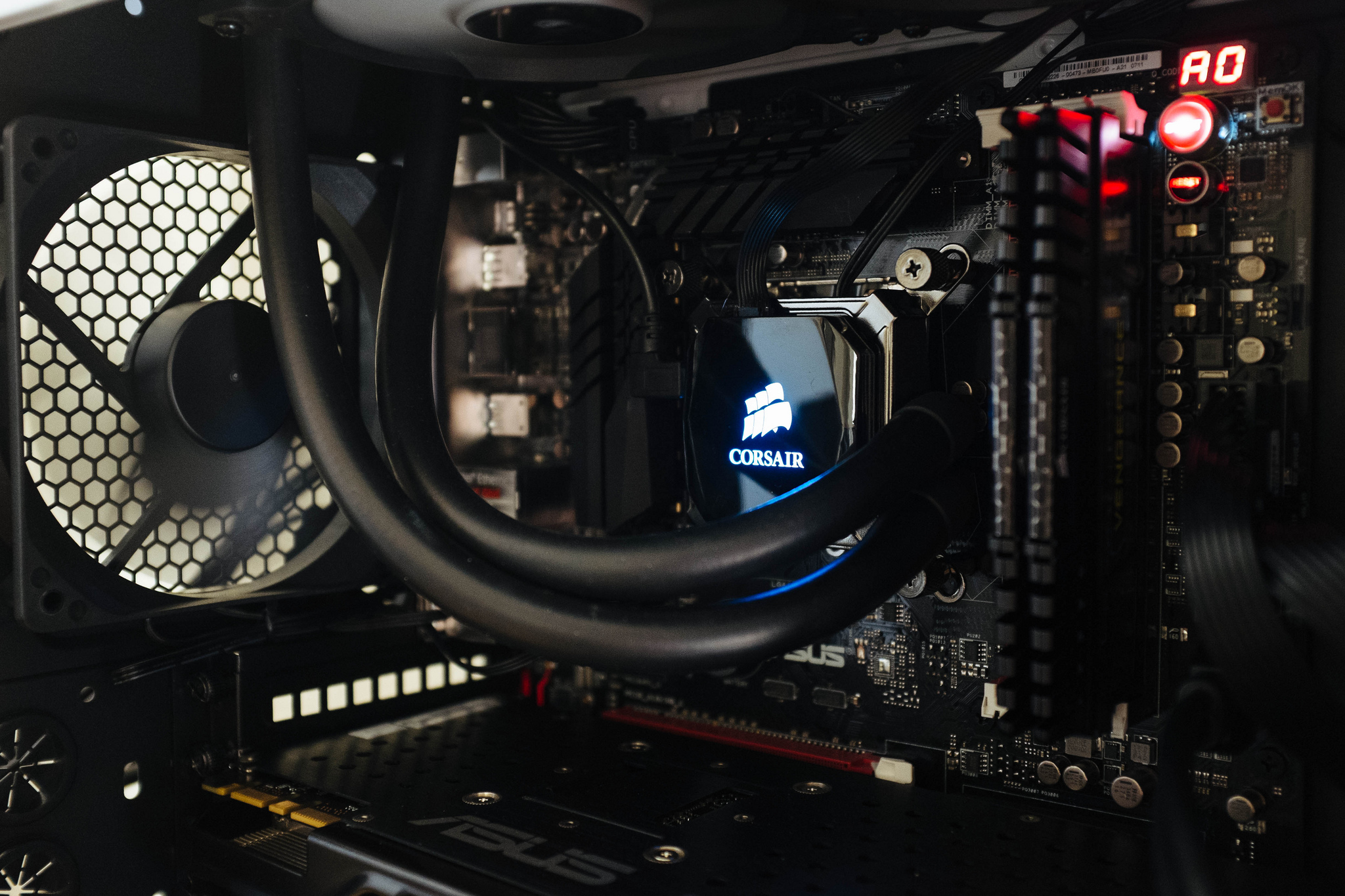 Inside a computer