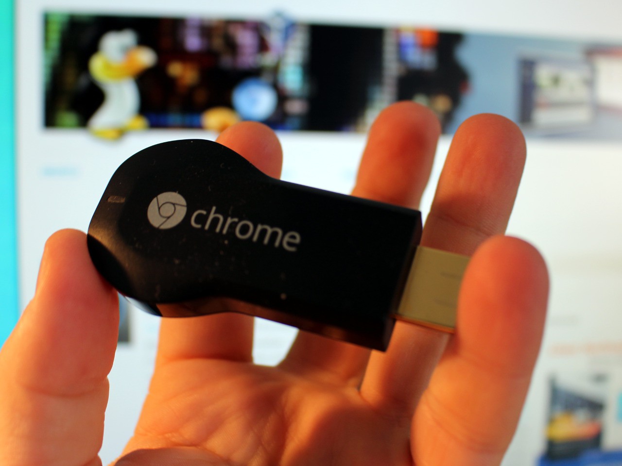 Der Chromecast ist die fast perfekte Ergänzung zum Android-Handy oder-Tablet.
