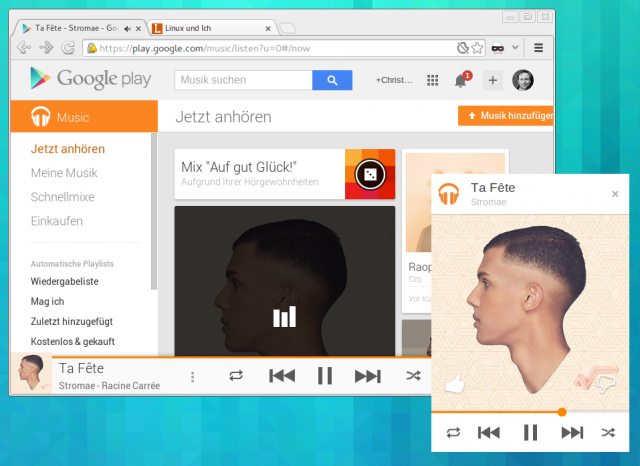 Der Mini-Player muss aktuell noch in den Google-Music-Labs aktiviert werden.