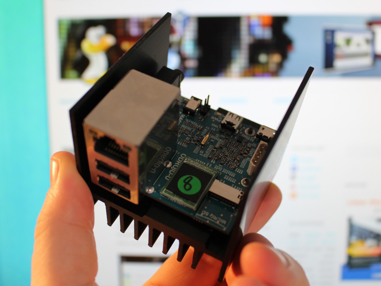 Der Odroid lässt sich mit Linux oder Android betreiben.