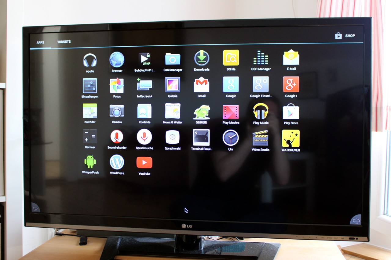 Das CyanogenMod des Odroids lässt sicht mit Apps aus Google Play beliebig erweitern.
