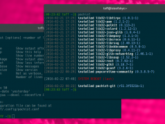 Pachist zeigt unter Arch Linux wann welches Paket aus der Paketverwaltung installiert wurde Pachist für Pacman