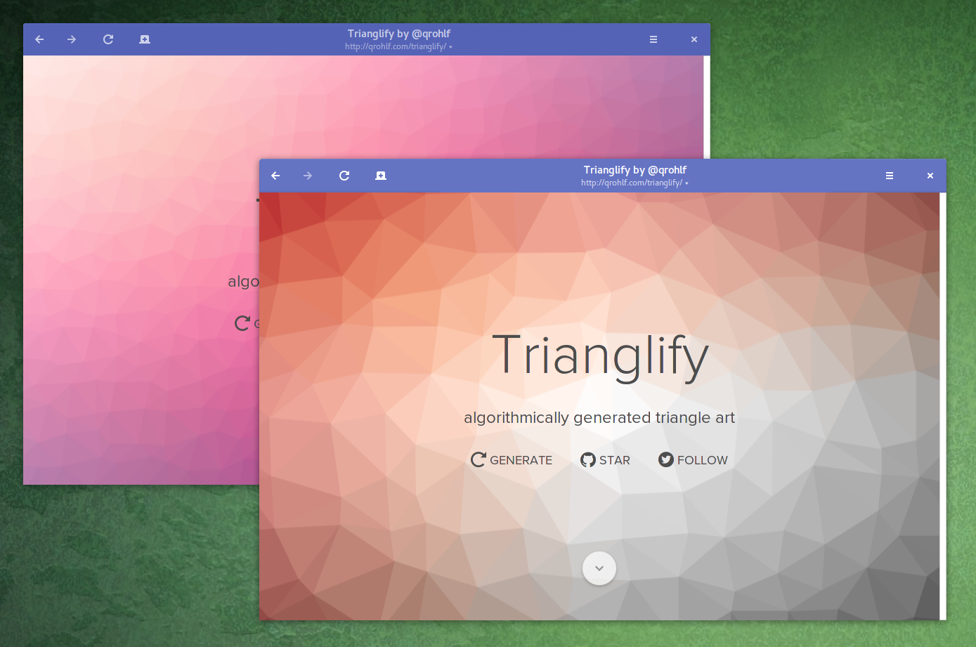 Linktipp: Trianglify erzeugt Wallpaper im Nexus-Stil
