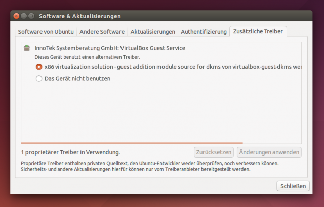 Die meiste Hadrware unterstützt Ubuntu ohne weiteres Zutun, für manche Geräte braucht es jedoch zusätzliche Treiber.