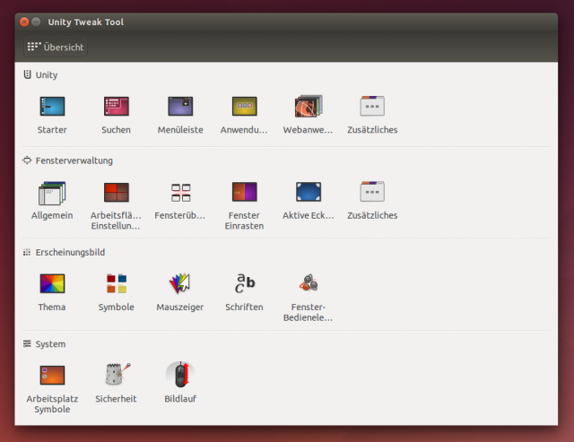 Mit Unity Tweak lassen sich zahlreiche Dinge in Ubuntu bequem anpassen.
