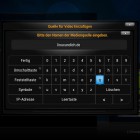 Mit Hilfe einer virtuellen Tastatur lässt sich XBMC auch per Touch bedienen.