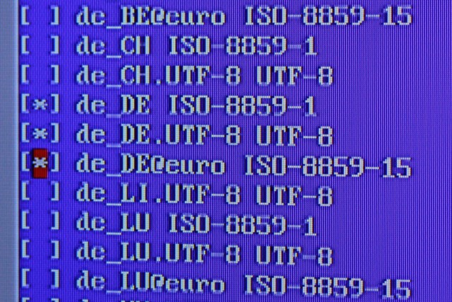 Raspbian spricht Deutsch.