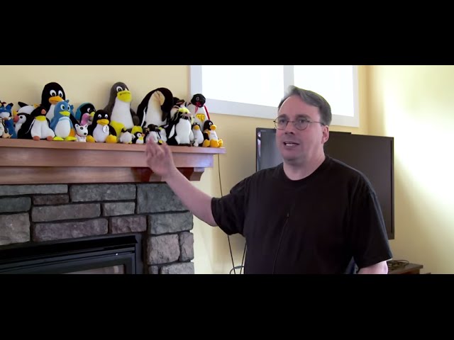 Linus Torvalds führt uns durch sein Home-Office