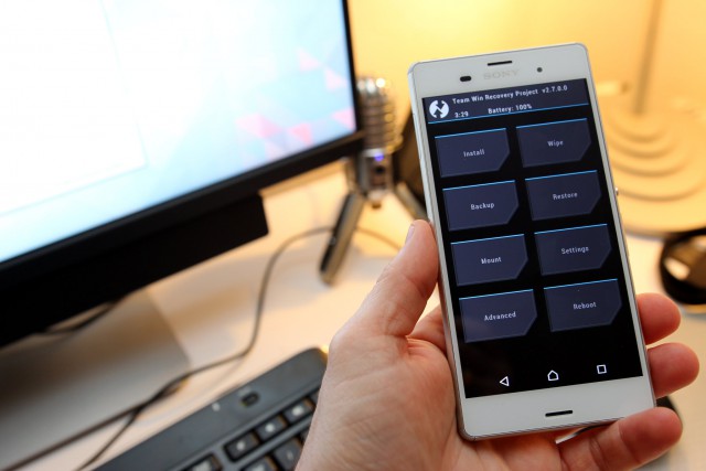 Das TeamWin Recovery TWRP 2.8 unterstützt jetzt Datentransfers via MTP