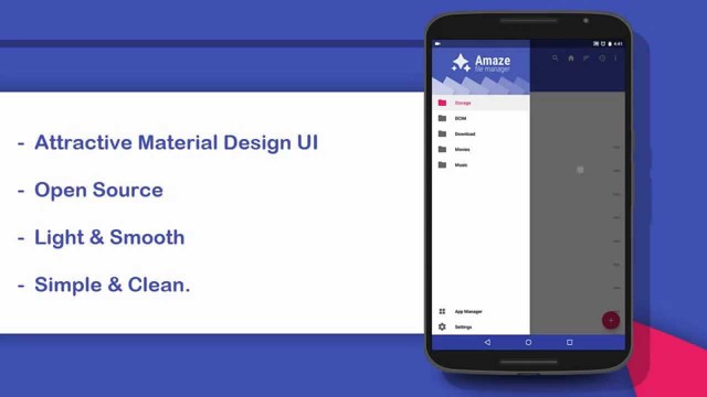 Open-Source Amaze File Manager für Android im Material Design