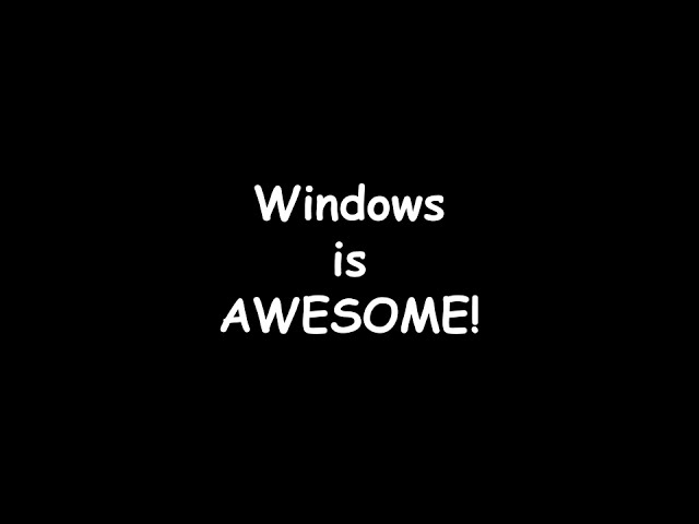 Bryan Lunduke: Windows is AWESOME! (Linux Sucks 2015)