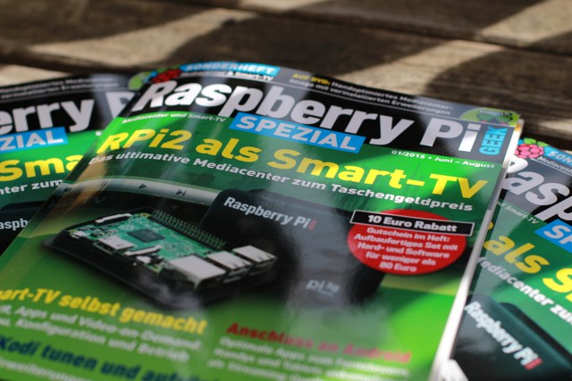 Raspberry Pi Geek Spezial zu Kodi und RasPi als Mediacenter — Verlosung inside