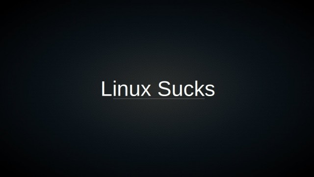 Bryan Lunduke: Linux Sucks 2016