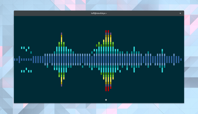 Audio-Visualizer für das Terminal: cli-visualizer