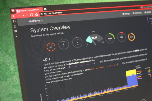 Echtzeit-System-Monitoring mit Netdata