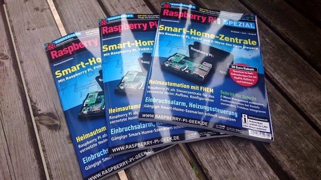 Raspberry Pi Geek Spezial zu FHEM und RasPi als Smart-Home-Zentrale — Verlosung inside