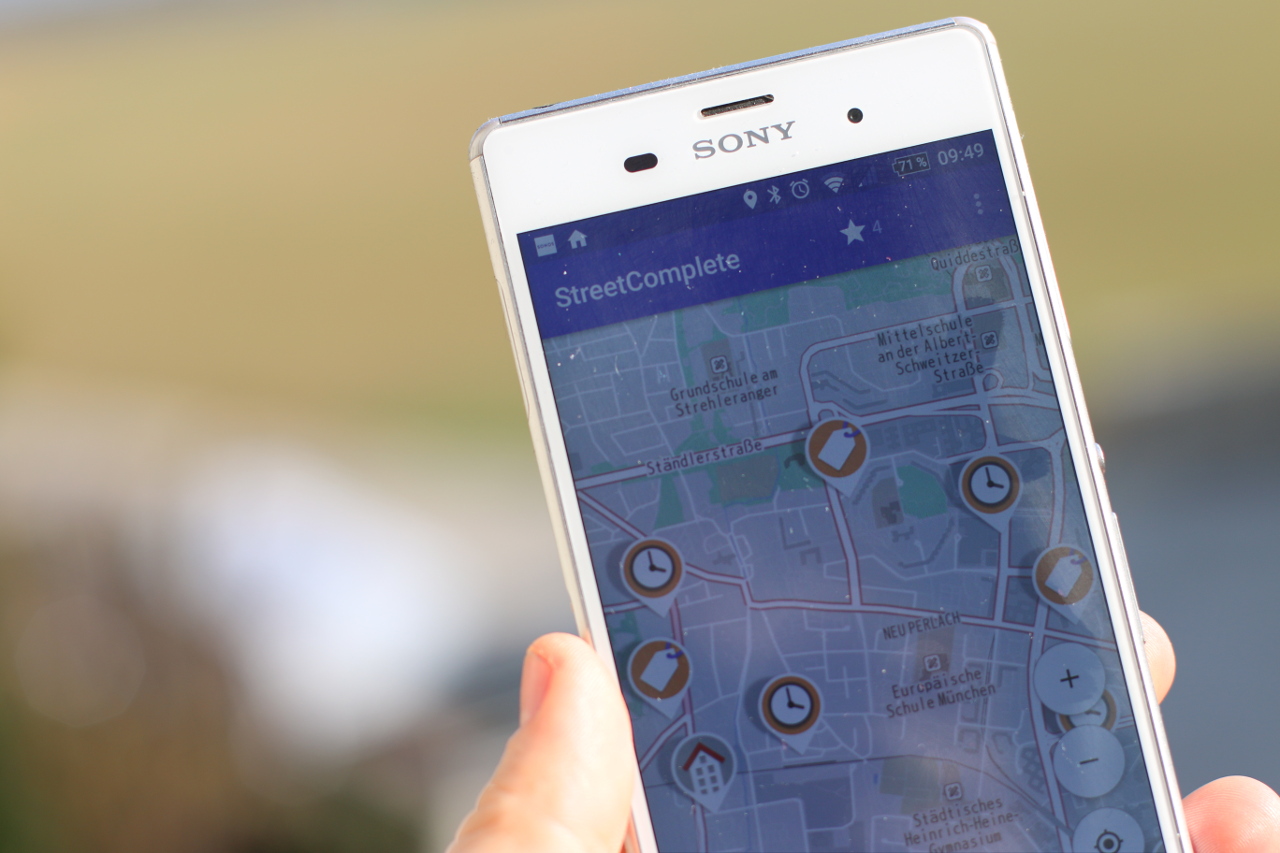 StreetComplete: Hilf mit die OpenStreetMap zu vervollständigen