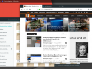 Firefox 57 mit Client Side Decorations unter Gnome