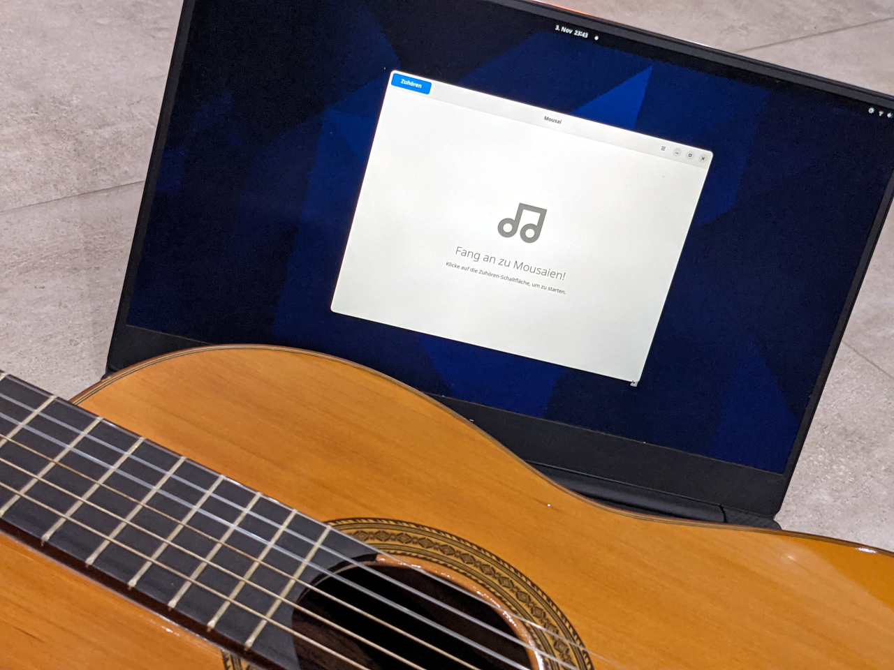 Shazam a la Gnome: Mousai erkennt Musik