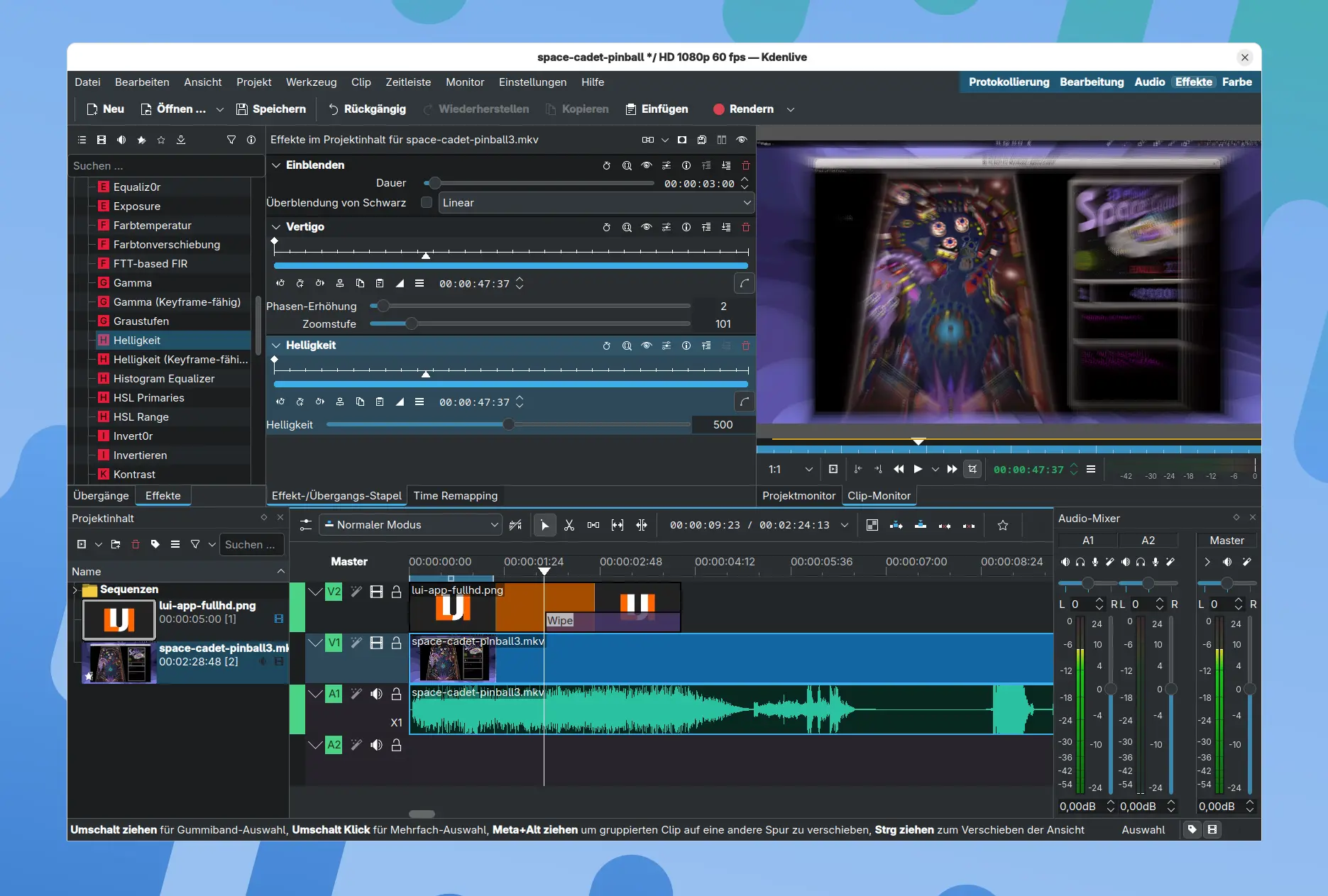 Kdenlive 25.04.0: Objektmasken, OpenTimelineIO und jede Menge Feinschliff