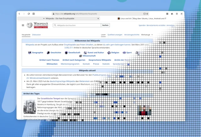 Neues Wikipedia-Design: Vector 2022 bringt bessere Navigation und Dark Mode