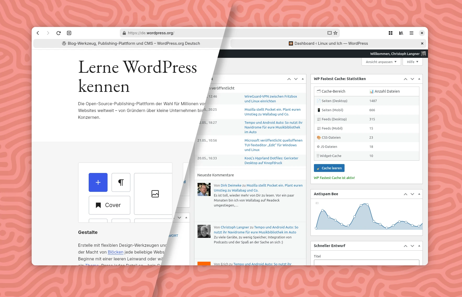 WordPress wird 22: Und ich bin seit 2006 dabei