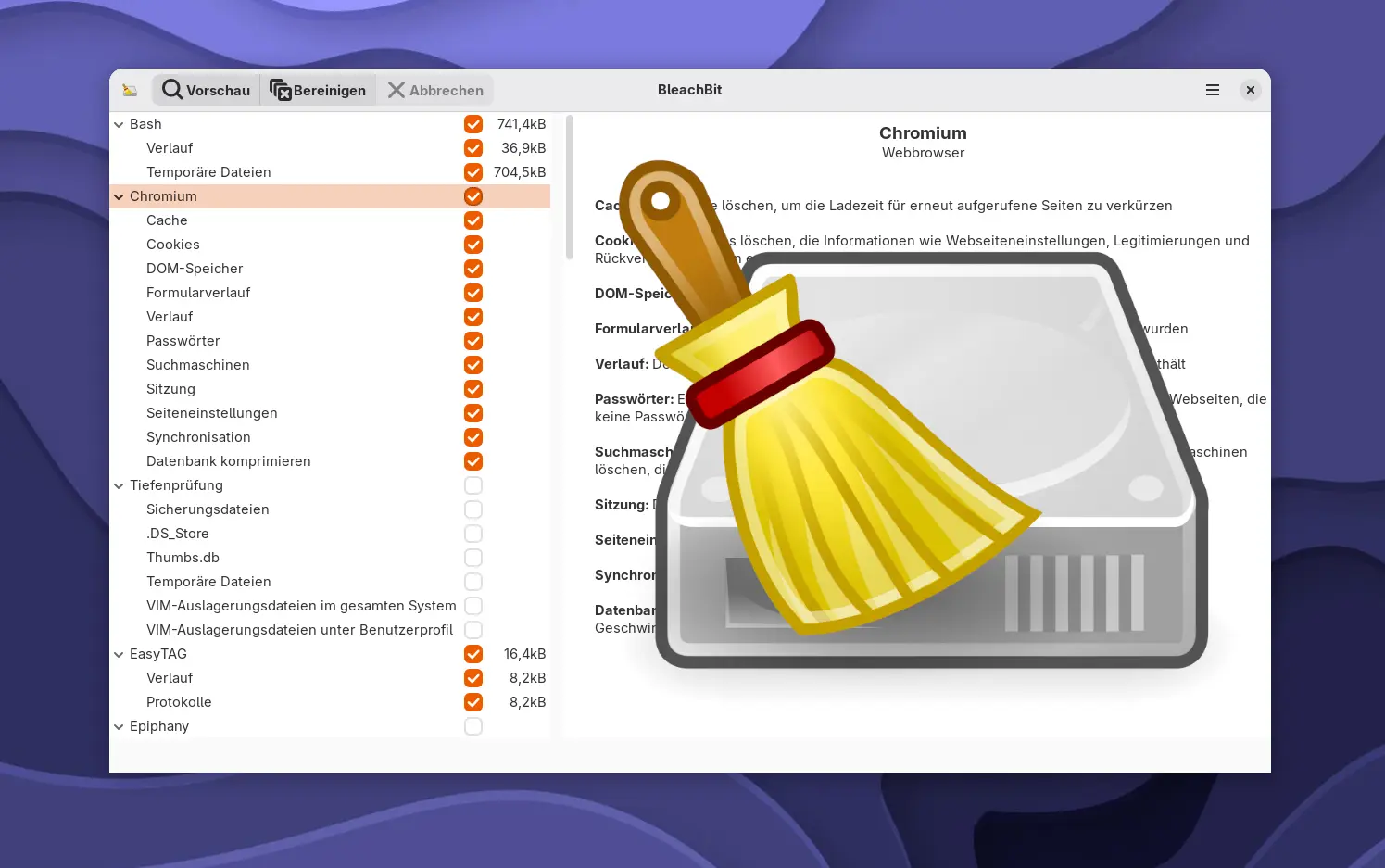 BleachBit 5.0: Frischer Wind für den Open-Source-Systemreiniger