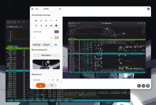 Gradia 1.4: Screenshot-Tool jetzt mit Bildbearbeitung