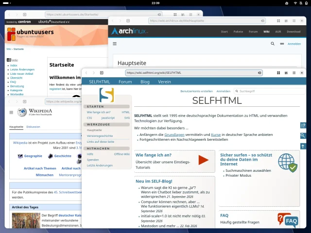 SELFHTML-Wiki: Nach PHP2Shell mit MediaWiki 1.46 zurück