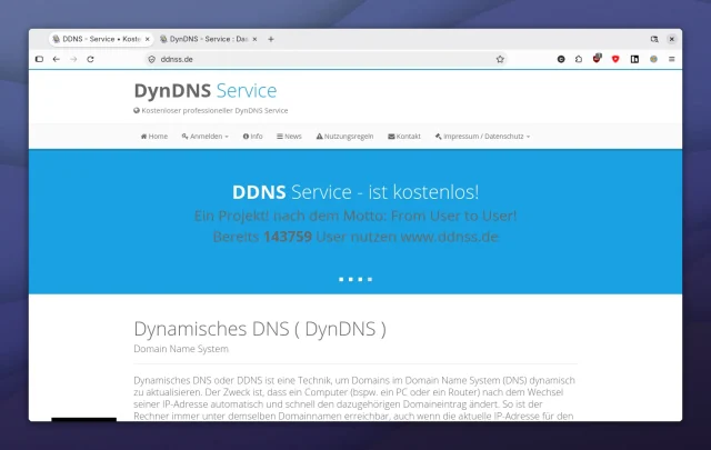 DDNSS.de: Betreiber verhandelt über eine Übernahme des DynDNS-Dienstes